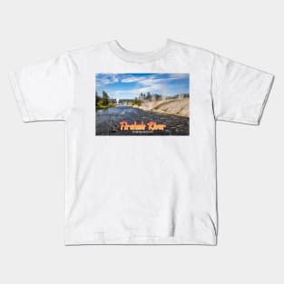 Firehole River Yellowstone Kids T-Shirt